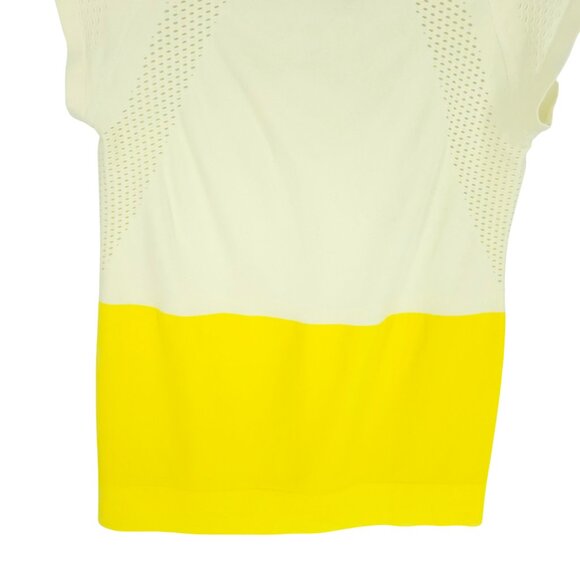 adidas Stella McCartney Barricade T-Shirt Tennis core Golfcore Yellow Seamless M - Picture 9 of 15